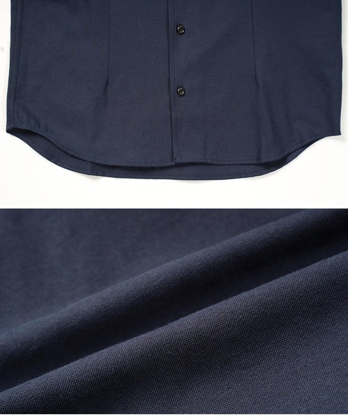 roshell(ロシェル)の「ワイヤー襟イタリアンカラー オックスフォード長袖シャツ(シャツ/ブラウス・メンズ・ホワイト/ブラック/ネイビー・MEDIUM/LARGE/X-LARGE)」の15枚目の写真