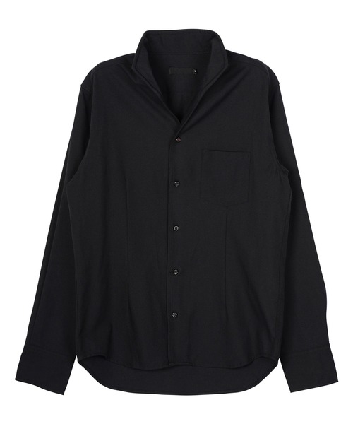 roshell(ロシェル)の「ワイヤー襟イタリアンカラー オックスフォード長袖シャツ(シャツ/ブラウス・メンズ・ホワイト/ブラック/ネイビー・MEDIUM/LARGE/X-LARGE)」の6枚目の写真