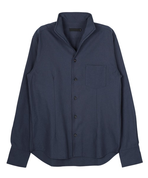 roshell(ロシェル)の「ワイヤー襟イタリアンカラー オックスフォード長袖シャツ(シャツ/ブラウス・メンズ・ホワイト/ブラック/ネイビー・MEDIUM/LARGE/X-LARGE)」の8枚目の写真