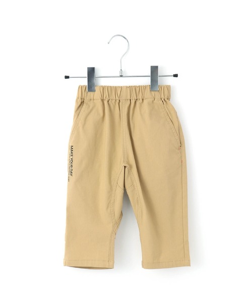 MAKE YOUR DAY(メイクユアデイ)の「スーパーストレッチ6分丈パンツ■80~140cm(その他パンツ・キッズ・ブラック/カーキ/アイボリー/ベージュ・80/90/100/110/120/130/140)」の2枚目の写真