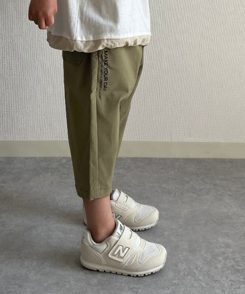 MAKE YOUR DAY(メイクユアデイ)の「スーパーストレッチ6分丈パンツ■80~140cm(その他パンツ・キッズ・ブラック/カーキ/アイボリー/ベージュ・80/90/100/110/120/130/140)」の22枚目の写真