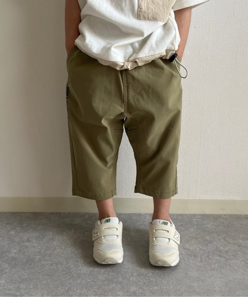 MAKE YOUR DAY(メイクユアデイ)の「スーパーストレッチ6分丈パンツ■80~140cm(その他パンツ・キッズ・ブラック/カーキ/アイボリー/ベージュ・80/90/100/110/120/130/140)」の21枚目の写真