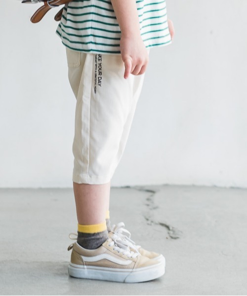 MAKE YOUR DAY(メイクユアデイ)の「スーパーストレッチ6分丈パンツ■80~140cm(その他パンツ・キッズ・ブラック/カーキ/アイボリー/ベージュ・80/90/100/110/120/130/140)」の20枚目の写真