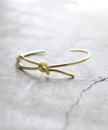 styiro（スタイロ）の「ノットメタルバングル ブレスレット（バングル/リストバンド）」