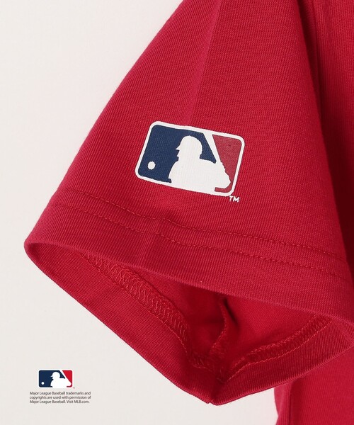 SHIPS（シップス）の「SHIPS KIDS:100～170cm / スヌーピー×MLB TEE（Tシャツ/カットソー・キッズ・ネイビー/オレンジ/レッド/オフホワイト・SMALL/MEDIUM/LARGE/X-LARGE/XX-LARGE）」の11枚目の写真