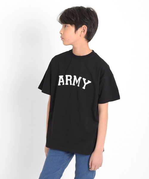 GLAZOS(グラソス)の「【接触冷感】アソートロゴプリント半袖Tシャツ(Tシャツ/カットソー・キッズ・ホワイト/オートミール/ブラック/グレー/ロイヤルブルー/カーキ・130cm/150cm/170cm/140cm/160cm)」の2枚目の写真