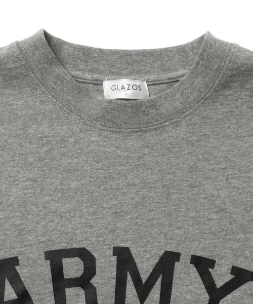 GLAZOS(グラソス)の「【接触冷感】アソートロゴプリント半袖Tシャツ(Tシャツ/カットソー・キッズ・ホワイト/オートミール/ブラック/グレー/ロイヤルブルー/カーキ・130cm/150cm/170cm/140cm/160cm)」の14枚目の写真