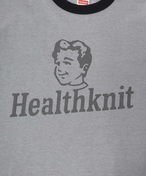 セール】Healthknit（ヘルスニット）ブランドワンポイントロゴ