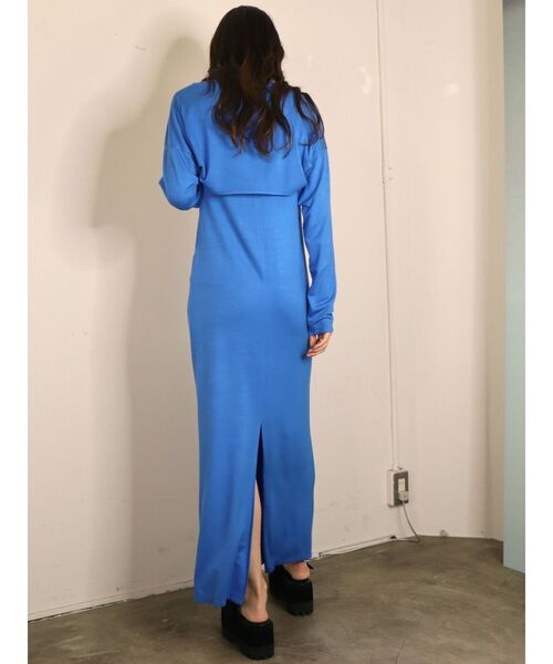 EMODA(エモダ)の「ボレロセットキャミソールワンピース(ワンピース・レディース・ブラック/ブルー/グレー・FREE)」の14枚目の写真