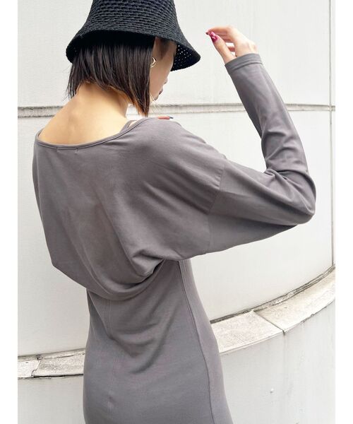 EMODA(エモダ)の「ボレロセットキャミソールワンピース(ワンピース・レディース・ブラック/ブルー/グレー・FREE)」の21枚目の写真