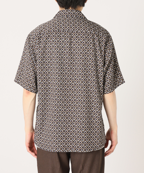 417 EDIFICE(フォーワンセブンエディフィス)の「スクエアパターンシャツ ”セットアップ着用可能”(シャツ/ブラウス・メンズ・ネイビー/レッド・MEDIUM/LARGE)」の19枚目の写真