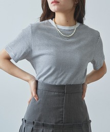 MILLER（ミラー）の「【Robert P. Miller】109C パネルリブ半袖（Tシャツ/カットソー）」