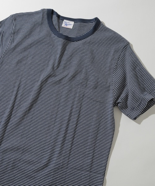 MILLER（ミラー）の「【Robert P. Miller】109C パネルリブ半袖（Tシャツ/カットソー・メンズ・グレー/その他8/ホワイト/その他1/その他4/その他3/その他7/ネイビー/その他2/その他6/ブラック/その他5/その他9/その他10/その他15/その他16・LL/M/L）」の6枚目の写真