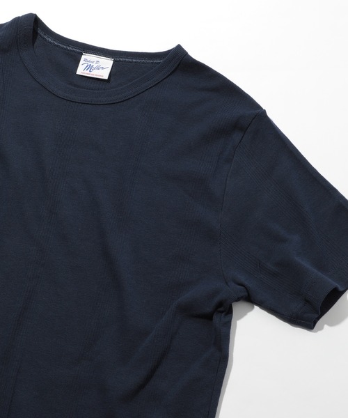 MILLER（ミラー）の「【Robert P. Miller】109C パネルリブ半袖（Tシャツ/カットソー・メンズ・グレー/その他8/ホワイト/その他1/その他4/その他3/その他7/ネイビー/その他2/その他6/ブラック/その他5/その他9/その他10/その他15/その他16・LL/M/L）」の4枚目の写真