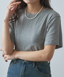 MILLER（ミラー）の「【Robert P. Miller】109C パネルリブ半袖（Tシャツ/カットソー）」