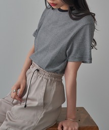 MILLER（ミラー）の「【Robert P. Miller】109C パネルリブ半袖（Tシャツ/カットソー）」