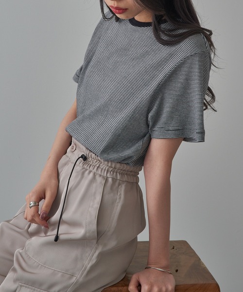 MILLER（ミラー）の「【Robert P. Miller】109C パネルリブ半袖（Tシャツ/カットソー・メンズ・グレー/その他8/ホワイト/その他1/その他4/その他3/その他7/ネイビー/その他2/その他6/ブラック/その他5/その他9/その他10/その他15/その他16/その他14/その他12/その他13/その他11・LL/M/L）」の15枚目の写真