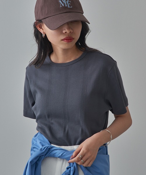 MILLER（ミラー）の「【Robert P. Miller】109C パネルリブ半袖（Tシャツ/カットソー・メンズ・グレー/その他8/ホワイト/その他1/その他4/その他3/その他7/ネイビー/その他2/その他6/ブラック/その他5/その他9/その他10/その他15/その他16/その他14/その他12/その他13/その他11・LL/M/L）」の18枚目の写真