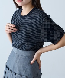 MILLER（ミラー）の「【Robert P. Miller】109C パネルリブ半袖（Tシャツ/カットソー）」