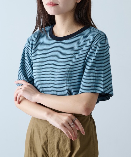 MILLER（ミラー）の「【Robert P. Miller】109C パネルリブ半袖（Tシャツ/カットソー・メンズ・グレー/その他8/ホワイト/その他1/その他4/その他3/その他7/ネイビー/その他2/その他6/ブラック/その他5/その他9/その他10/その他15/その他16・LL/M/L）」の16枚目の写真