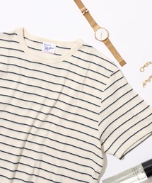 MILLER（ミラー）の「【Robert P. Miller】109C パネルリブ半袖（Tシャツ/カットソー）」