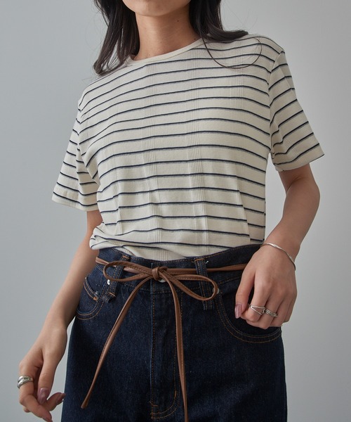 MILLER（ミラー）の「【Robert P. Miller】109C パネルリブ半袖（Tシャツ/カットソー・メンズ・グレー/その他8/ホワイト/その他1/その他4/その他3/その他7/ネイビー/その他2/その他6/ブラック/その他5/その他9/その他10/その他15/その他16/その他14/その他12/その他13/その他11・LL/M/L）」の22枚目の写真