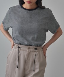 MILLER（ミラー）の「【Robert P. Miller】109C パネルリブ半袖（Tシャツ/カットソー）」