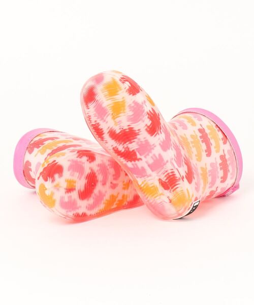 ASBee（アスビー）の「moz モズ キッズ レインブーツ【完全防水】長靴 MZ-8205（レインシューズ・キッズ・ピンク/サックスブルー・17.0cm/18.0cm/15.0cm/19.0cm/16.0cm）」の4枚目の写真