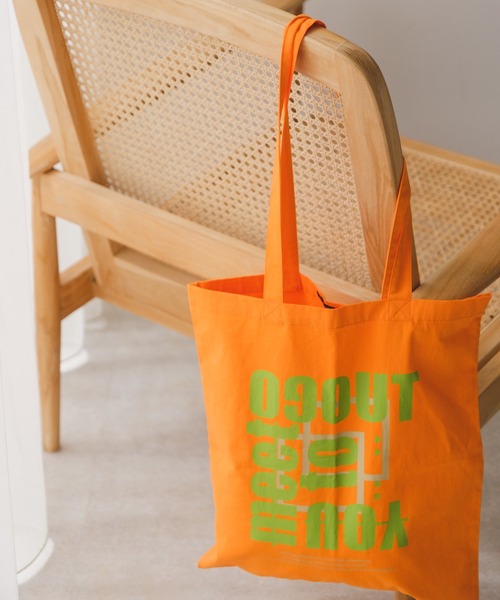 Kastane(カスタネ)の「【A4対応/PC対応】ロゴエコBAG(エコバッグ/サブバッグ・レディース・ホワイト/ブラウン/ピンク/オレンジ/ブルー/ミント・FREE)」の17枚目の写真