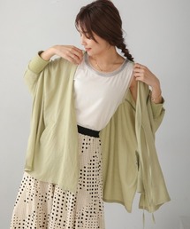 Bou Jeloud | T/Rスラブ2WAYカシュクールカーディガン(カーディガン/ボレロ)