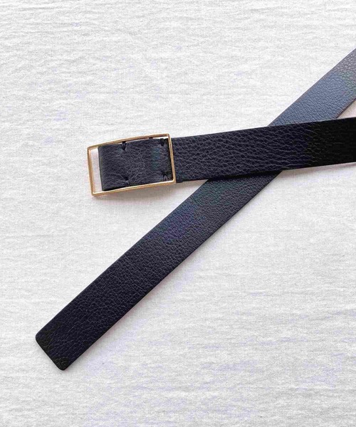 メタリックレザーベルト(ベルト)|Q(キュー)のファッション メタリックレザーベルト(ベルト)|Q(キュー)のファッション