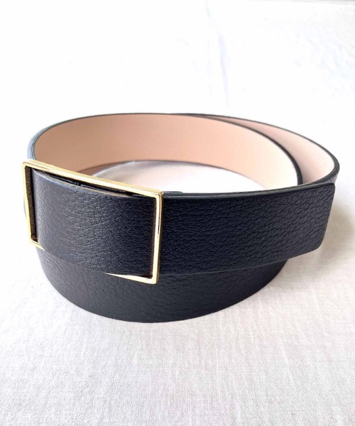 セール】メタリックレザーベルト（ベルト）｜Q（キュー）の
