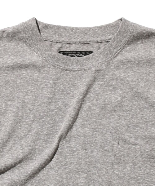 BEAMS PLUS（ビームスプラス）の「BEAMS PLUS / ソリッド ポケット Tシャツ（Tシャツ/カットソー・メンズ・ピンク/サックスブルー/イエロー/グレー/オレンジ・LARGE/X-LARGE/SMALL/MEDIUM）」の11枚目の写真