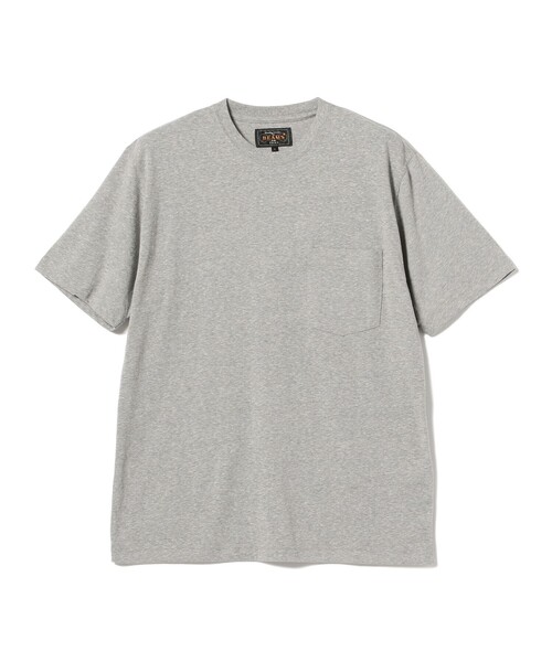 BEAMS PLUS（ビームスプラス）の「BEAMS PLUS / ソリッド ポケット Tシャツ（Tシャツ/カットソー・メンズ・ピンク/サックスブルー/イエロー/グレー/オレンジ・LARGE/X-LARGE/SMALL/MEDIUM）」の8枚目の写真