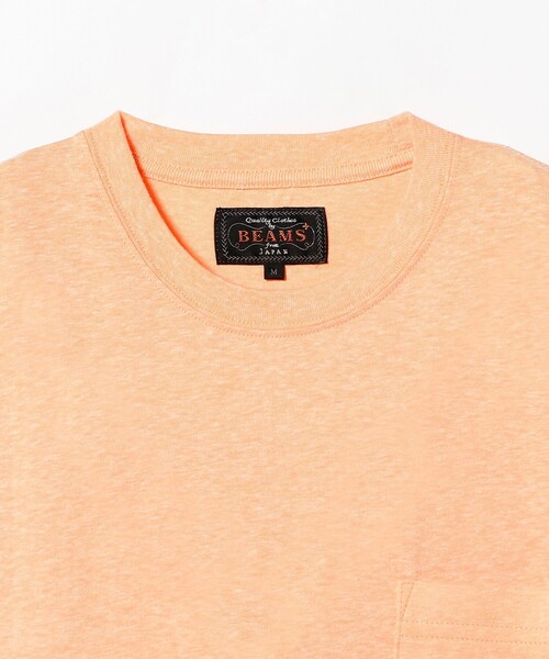 BEAMS PLUS（ビームスプラス）の「BEAMS PLUS / ソリッド ポケット Tシャツ（Tシャツ/カットソー・メンズ・ピンク/サックスブルー/イエロー/グレー/オレンジ・LARGE/X-LARGE/SMALL/MEDIUM）」の16枚目の写真