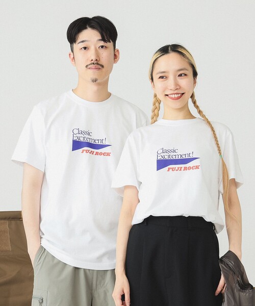 Ray BEAMS(レイビームス)の「<WOMEN>FUJI ROCK FESTIVAL'23 × BEAMS / ERIC ELMS Classic Excitement Tシャツ(Tシャツ/カットソー・レディース・ホワイト・S)」の6枚目の写真