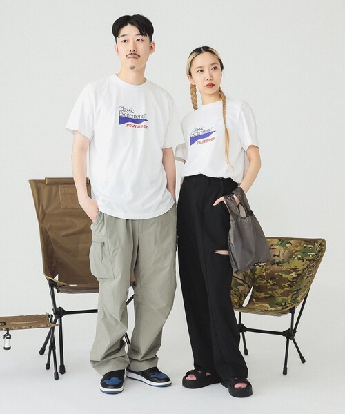 Ray BEAMS(レイビームス)の「<WOMEN>FUJI ROCK FESTIVAL'23 × BEAMS / ERIC ELMS Classic Excitement Tシャツ(Tシャツ/カットソー・レディース・ホワイト・S)」の3枚目の写真