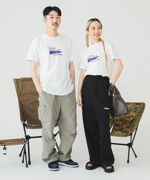 Ray BEAMS(レイビームス)の「<WOMEN>FUJI ROCK FESTIVAL'23 × BEAMS / ERIC ELMS Classic Excitement Tシャツ(Tシャツ/カットソー・レディース・ホワイト・S)」の2枚目の写真