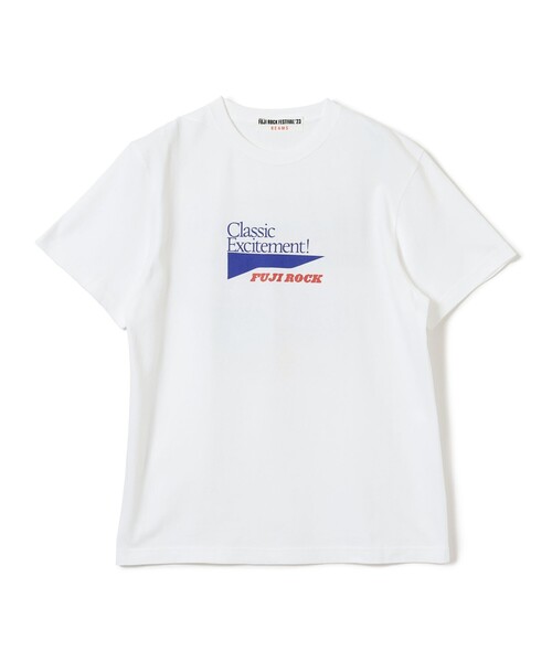 Ray BEAMS(レイビームス)の「<WOMEN>FUJI ROCK FESTIVAL'23 × BEAMS / ERIC ELMS Classic Excitement Tシャツ(Tシャツ/カットソー・レディース・ホワイト・S)」の5枚目の写真