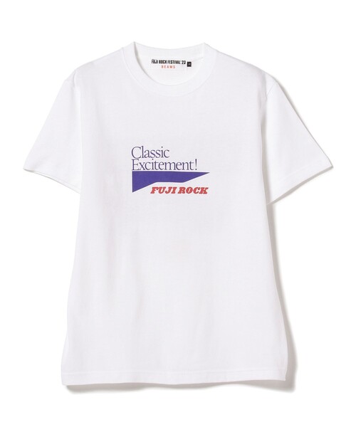 Ray BEAMS(レイビームス)の「<WOMEN>FUJI ROCK FESTIVAL'23 × BEAMS / ERIC ELMS Classic Excitement Tシャツ(Tシャツ/カットソー・レディース・ホワイト・S)」の7枚目の写真