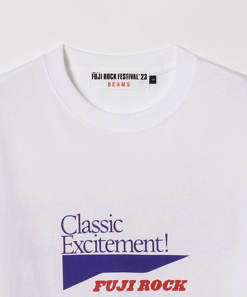 Ray BEAMS(レイビームス)の「<WOMEN>FUJI ROCK FESTIVAL'23 × BEAMS / ERIC ELMS Classic Excitement Tシャツ(Tシャツ/カットソー・レディース・ホワイト・S)」の12枚目の写真