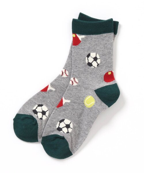 BREEZE（ブリーズ）の「BOYSバラエティソックス（ソックス/靴下・キッズ・チャコール/キナリ/ライトグレー/グリーン/レインボー/グレー/アイボリー/サックスブルー・15 /18/21）」の16枚目の写真