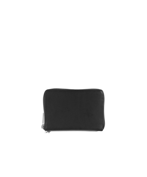 Yohji Yamamoto(ヨウジヤマモト)の「FASTENER WALLET S(財布・メンズ・ブラック・3)」の1枚目の写真