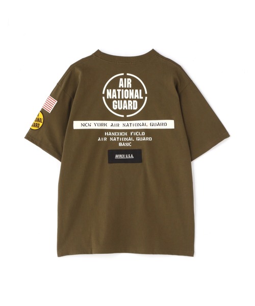 AVIREX（アヴィレックス）の「AIR NATIONAL GUARD PATCH T-SHIRT