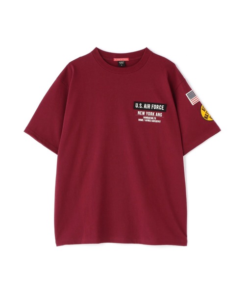 AVIREX(アヴィレックス)の「AIR NATIONAL GUARD PATCH T-SHIRT / エアナショナルガード Tシャツ / AVIREX / アヴィレックス(Tシャツ/カットソー・メンズ・ブラック/その他/ホワイト/オリーブ系・M/L/XL/2XL)」の11枚目の写真