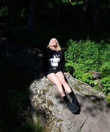 【Richardson/リチャードソン】 Chloe Sevigny Panel Crewneck クロエ・セヴィニー パネルクルーネックスウェット