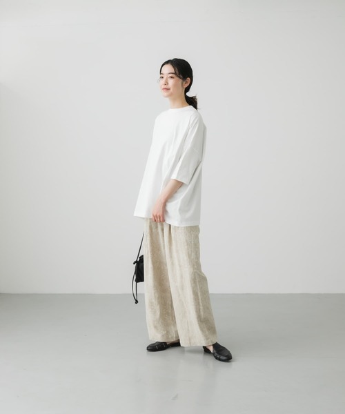 かぐれ（カグレ）の「ワイドクルーネックカットソー（Tシャツ