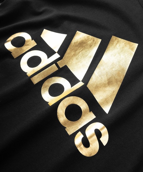adidas（アディダス）の「【adidas/アディダス】M8-BITFOILGRFX メタリックプリント 半袖Tシャツ/クルーネックT（Tシャツ/カットソー・メンズ・ブラック/ホワイト・M/L/XL）」の4枚目の写真