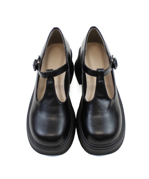 VIVIAN（ヴィヴィアン）の「厚底Tストラップシューズ　ZOZOTOWN+オフィシャルサイト限定商品（ドレスシューズ・レディース・アイボリー/ブラック・S/M/L/LL）」の18枚目の写真