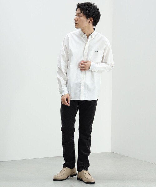 BEAMS HEART(ビームスハート)の「BEAMS HEART / BH刺繍 オックスフォード シャツ(シャツ/ブラウス・メンズ・ネイビー/ホワイト/カーキ・M/S/XL/L)」の18枚目の写真